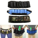 Beer Belt Holster/Drink Soda Can Bottle Pouch /6 Pack Holster,blue Camoufla E6L5