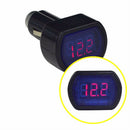 Safe Digital LED Voltage Meter Car Battery Electric Test Cigarette Lighter Plug