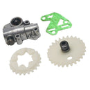 2 Sets Oil Pump Gasket Worm Gear Fits for Stihl MS028 038 048 Mower Parts