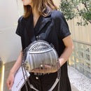 Retro Tassel Fashion Shell Bag New Rivet Personality Clip Lock Single Room