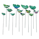 24pcs Butterfly Stake Outdoor Yard Planter Flower Pot Bed Garden Decorative