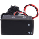 12V Small Car Digital LCD Display Indoor Outdoors Temperature Meter Thermometer