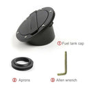 Gas Tank Cap Fuel Filler Door Cover for Jeep Wrangler JK 2007-2018 & Unlimi