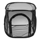 2x Foldable Insect and Butterfly Habitat Net Terrarium Breeding Cage Black