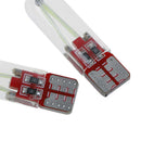 2pcs T10 194 168 W5W COB LED Canbus Glass License Plate Width Light Blue bulbME