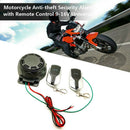 Motorcycle Bike Alarm System Anti-theft Security Remote Engine Start Immobili BX