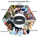 Wireless Bluetooth Dark Gray Stereo Headphone Headset Sports Sleep Headband