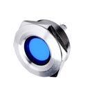 IP67 12V 30mm Waterproof LED Panel Warning Indicator Light Lamp~Concave Head