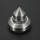 4x Stainless Steel Speaker Spike & Pad Base Amplifier Isolation Cone Stand Feet
