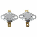 2xKSD301 180C Normally closed ceramic thermostat switch button J2K5
