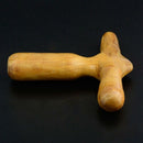 1Pcs Acupuncture Acupoint Stick Cross Hammer Wood Hand Foot Leg Massager He