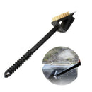 3in1 BBQ Cleaner Copper Wire BBQ Grill Brush Stainless Steel Long Handle Ba P7O9