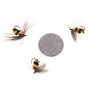 10pcs Bionic honeybee fly fishing bait Artificial Insect Bait Fishing Lures J â„–[