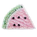 Glass Beaded Watermelon Applique Patches for Hats Bags Sewing Embellishments