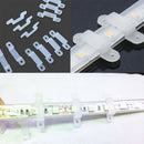 50pcs 10mm Silicone Mounting Bracket Clip Fastener for Fixing LED Strip L Dlqq