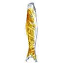43" Japanese Windsock Flag Koi Nobori Wind Streamer Carp Flag Golden Yellow