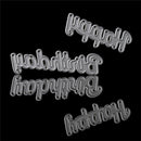 Happy Birthday Cutting Die Stencil Scrapbooking Album Paper Embossing U4U1 I4A9