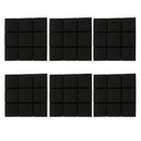 12x 2" X 10" X 10" Acoustic Foam Panels Soundproof Padding Mushroom Design