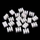 20x Self Locking mini 3Pin Cable Connectors Quick Splice Lock Wire Terminals Cy