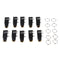 Female Jack / Jack 10Pcs 6.35mm / 6.35mm 3Pins Stereo Microphone