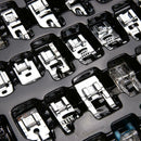 42 PCS Domestic Sewing Machine Presser Foot Snap On For Brother Singer Set Kits