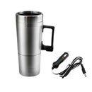 Car Heating Kettle, Simple 12V 300Ml Portable in Car Coffee Maker Tea Pot V G8O3
