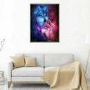 5D DIY round Diamond Painting "Love Wolf" Embroidery Cross Stitch Painting