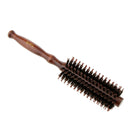 Round Wood Handle Hairbrush - Small & Travel Size