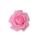 100xFoam Rose Heads Artificial Flower Floral for Wedding Decor ~Pink &White