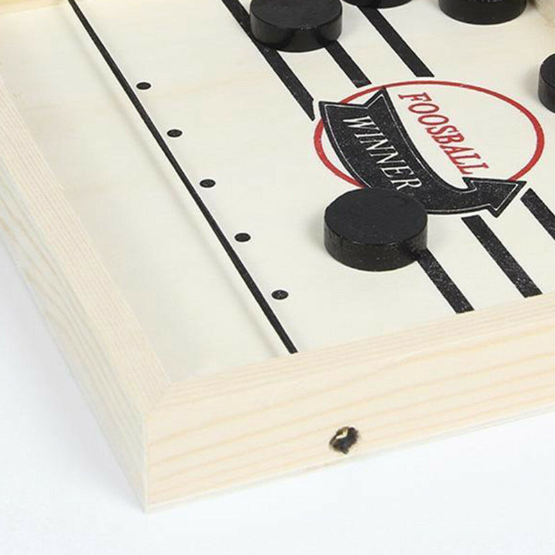Fast Sling Puck Game Tabletop Paced Sling Winner Game Hockey Board Big