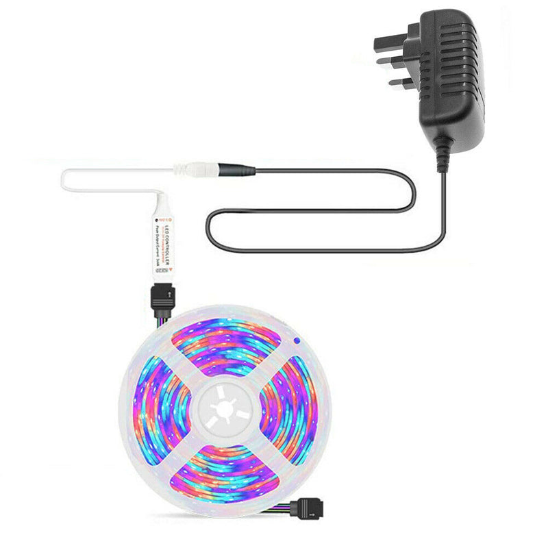 AC100-240V 12V 2A Universal Power Supply Adapter for LED Light Stripes (UK)