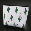 Canvas students' school bag box pencil case wallet wallet cosmetic bag cact