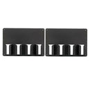 2Pcs Barber Station Hair Cutter Hair Trimmer Storage Rack Hairstylist Tools
