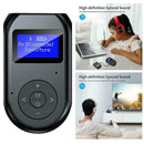 Bluetooth V5.0 Audio Adapter Transmitter Receiver 3.5mm USB For Home Car Stereo