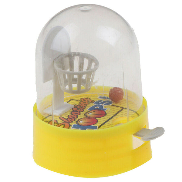 Mini Basketball Ball Shooting Desk Toys Finger Desktop Games Kids Training TB3C