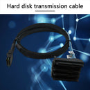 0.5m Mini SAS 36P SFF-8087 to 4 SAS 29P SFF-8482 Cable with 15P SATA Power