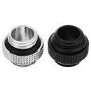 2Pcs G1/4 Mini External Thread Male To Male Water Cooling Rotary Fitting Ad T3Y7