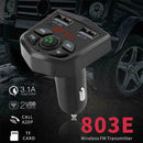 Car Wireless Bluetooth 5.0 FM Transmitter Dual USB 3.1A MP3 Handsfree A3H4