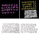2Pc Letters Numbers Metal Cutting Dies for Cards Making Scrapbooking Album Decor