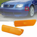 Side Marker Turn Signal Light Lamp For VW GOLF JETTA MK4 1999-05 2x Front Bumper