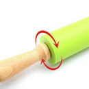 1Pcs Rolling Pin Non Stick with Wood Handle Pizza Fondant Pastry Dough Roller