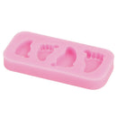 DIY Little Feet Foot Silicone Mould Fondant Cake Cookie Kitchens Baking Mold Gw