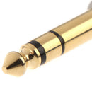 1PCS 6.35mm 1/4" Stereo Male to 3.5mm 1/8" Female Jack Plug Audio AdapterJCAU Hn