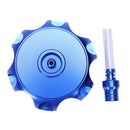 48mm CNC cap fuel tank vent valve CAP minimoto Quad 90cc to 125CC blue C4X5