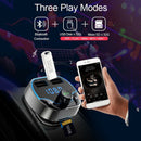 Wireless Bluetooth Handsfree Car Kit FM Transmitter MP3 Player Dual USB Charger*