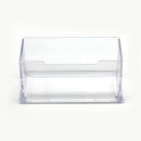 Transparent Acrylic Plastic Desk Box Desktop Business Card Holder Display Stand