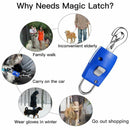 Magic Latch Magnetic Automatic Dog Leash Connector One Press Connection & R T8K2