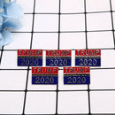 5pcs Donald Trump 2020 Election President Badge Button Pin Campaign Brooch New,a