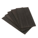 5x Classic Guitar Head Veneer DIY Decorative Guitar Luthier Parts Balck Wood