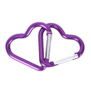 10pc Outdoor Ring Shape Carabiner Key Chain Clip Hook Lock Buckle Climb Camp Hn